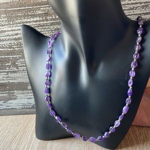 Vintage Amethyst Necklace